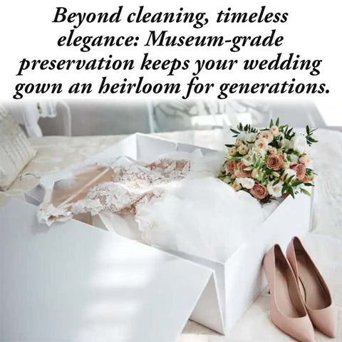 Queen Wedding Gown Preservation & Cleaning
